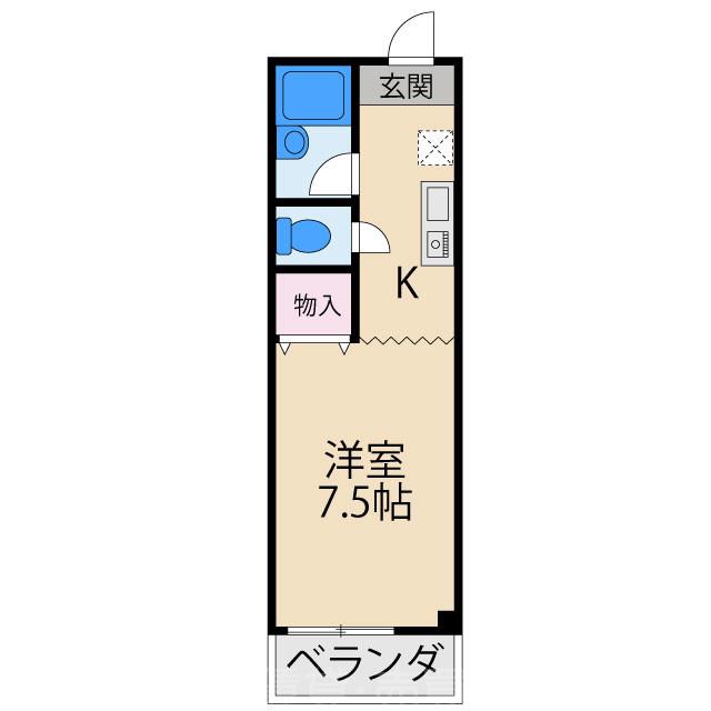 サンライズ柴田パートⅡの間取り