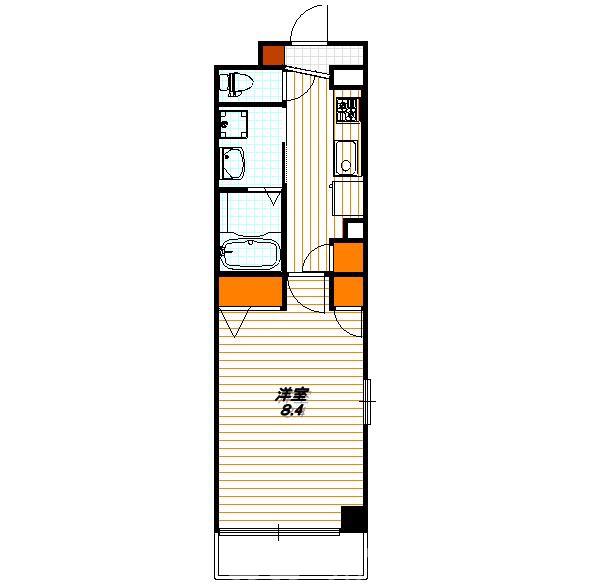 サザン京央の間取り