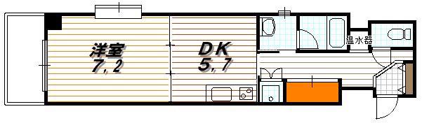 アヴィ四条の間取り