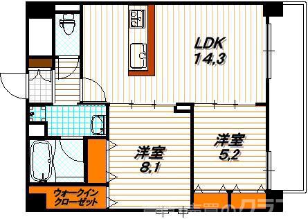 ピアヌーラ柳馬場の間取り