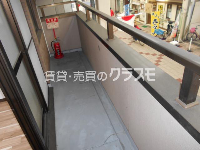 12/25 バルコニー