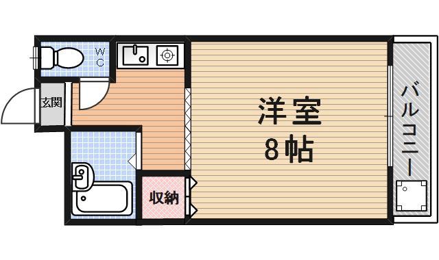 ジュネスⅠの間取り