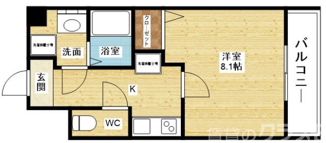 BLANCCOURT塚本の間取り