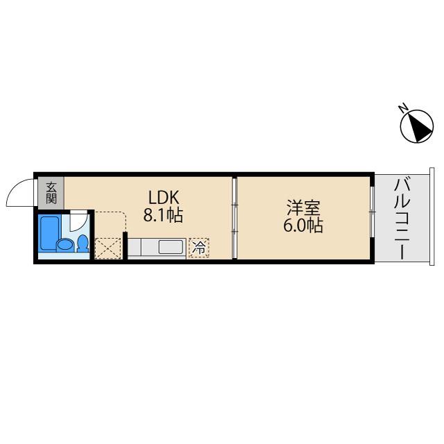 香里ロイヤルプラザの間取り