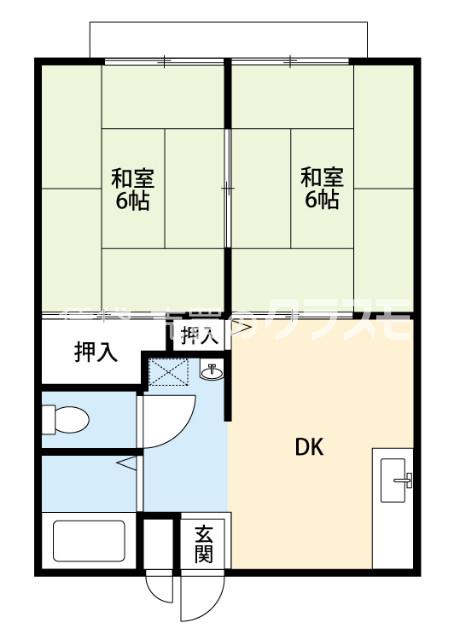 中央サンビレッジD棟の間取り
