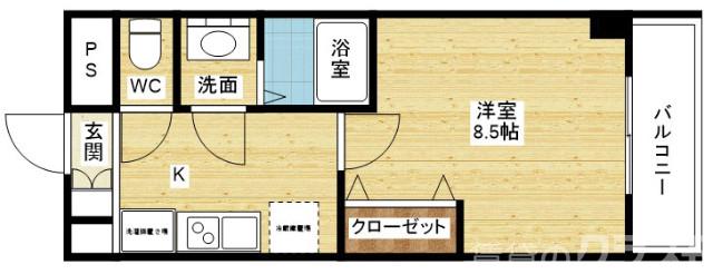 ハイツ新和の間取り