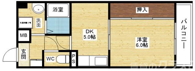 メゾンサクラ9期の間取り