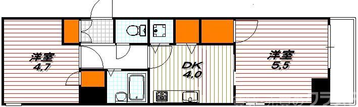 アビィロードハウスの間取り