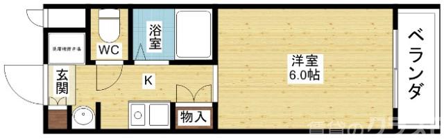 コラール小松の間取り