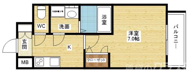 サムティ姫島フェリチェートの間取り