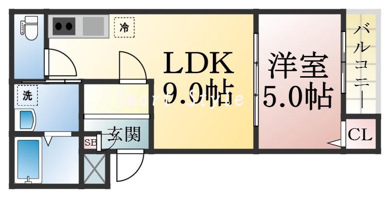 KOKORO(ココロ)の間取り