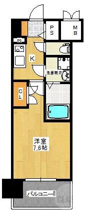 南吹田の完工年月(2009年1月)築の賃貸マンションの間取り