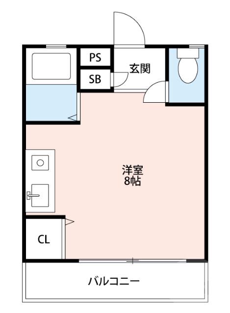 岸部南の完工年月(1999年4月)築の賃貸マンションの間取り