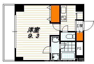 東橋詰町の完工年月(2006年2月)築の賃貸マンションの間取り