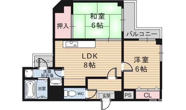 コアファースト山下の間取り