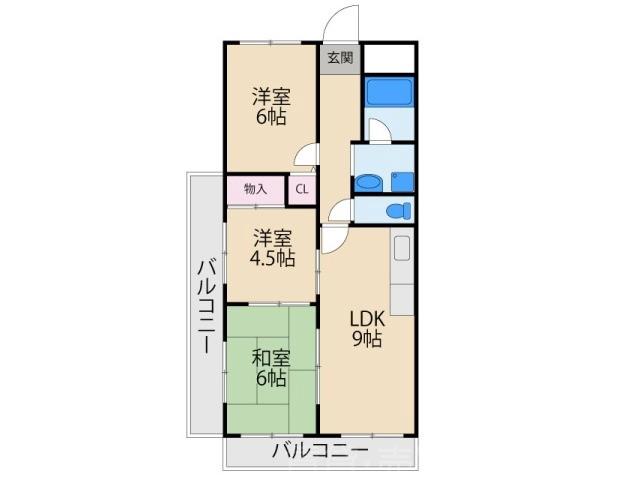 グランデールの間取り