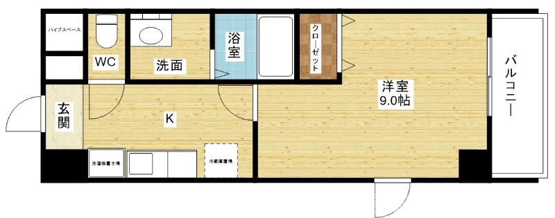 パークサイド瑞光の間取り