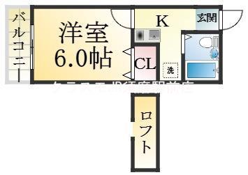 ラフォーレ一ノ谷の間取り