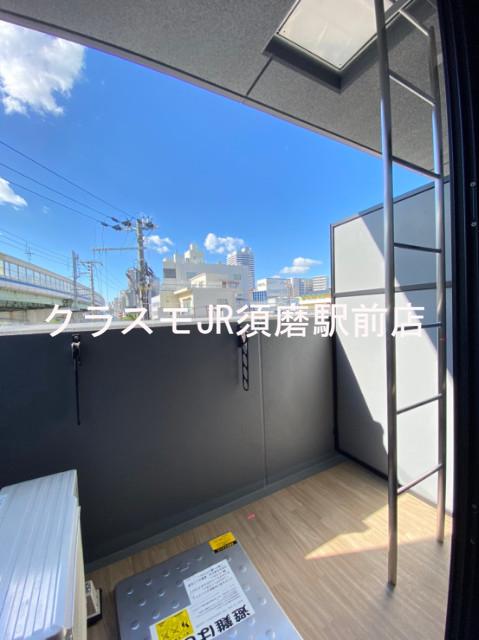 12/30 バルコニー