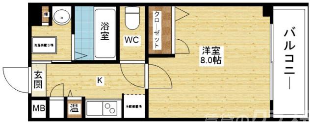 エスティライフ新大阪第2の間取り