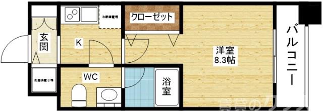 プラウドフラット新大阪の間取り
