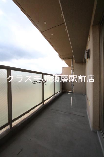 12/25 バルコニー