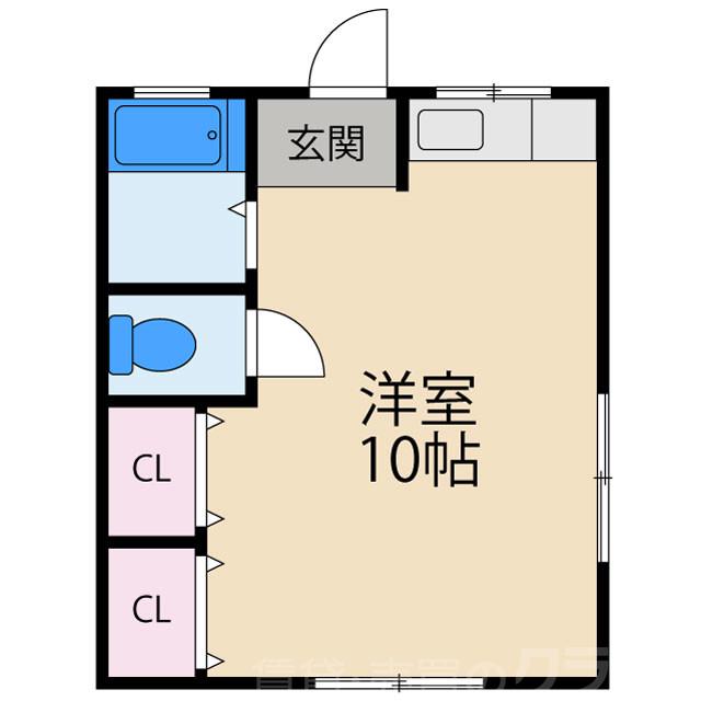 ハイツラポールの間取り