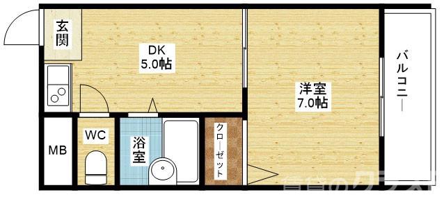 メゾンリュートの間取り