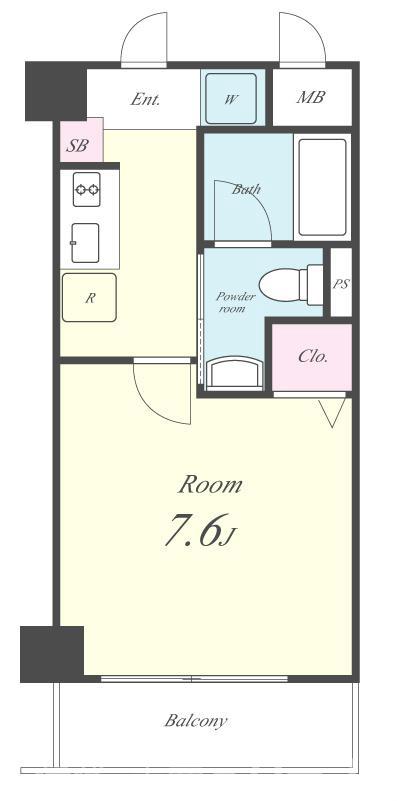 カサカリエンテの間取り