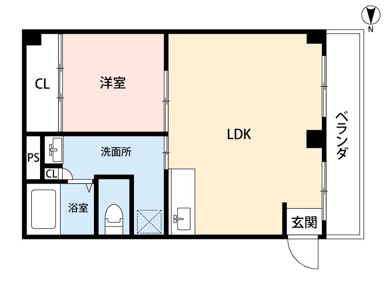 山本マンションの間取り
