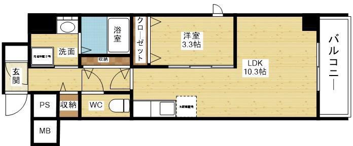 クレイン・レジデンスの間取り