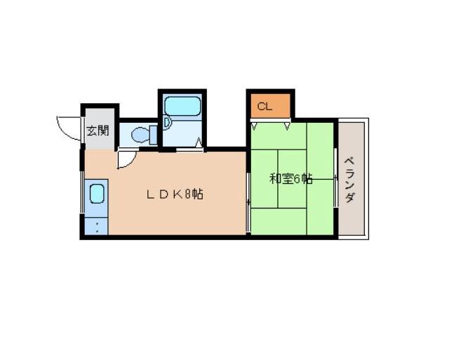 ジュネスシャトーの間取り