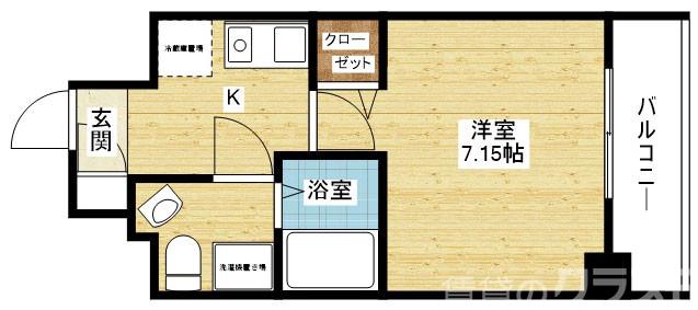 La Douceur江坂の間取り