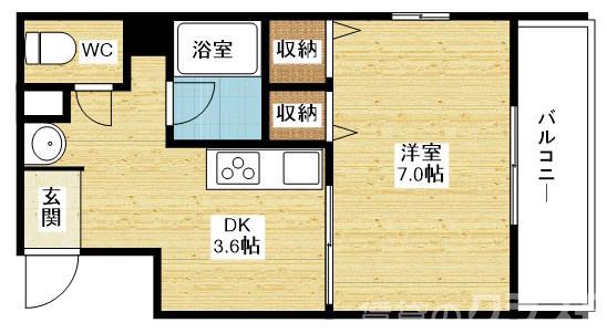 第13関根マンションの間取り