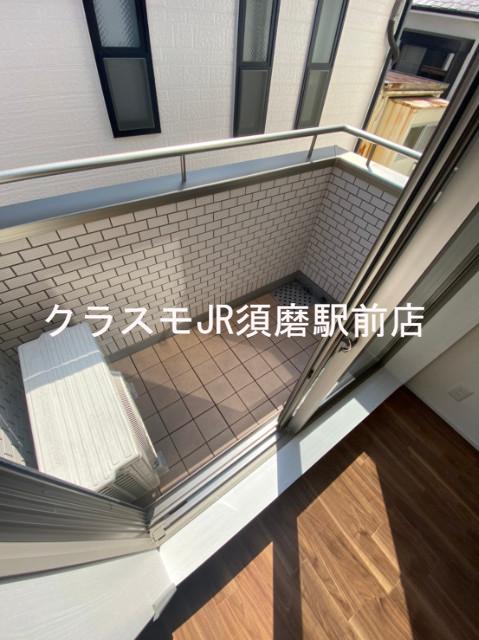 12/24 バルコニー