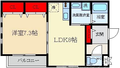 リュクスグランツの間取り