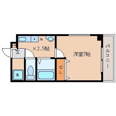 M’PLAZA香里参番館の間取り