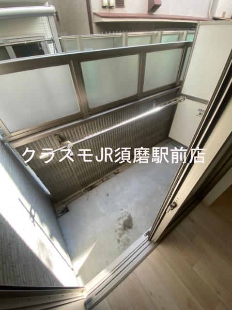 12/24 バルコニー