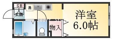 西舞子グリーンハウスの間取り