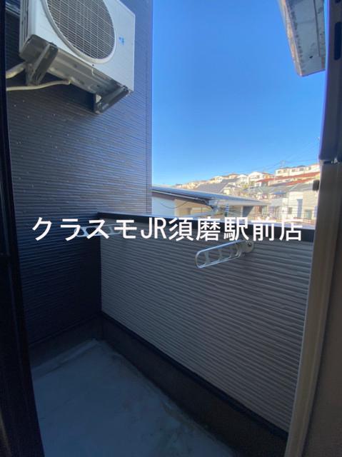 12/24 バルコニー