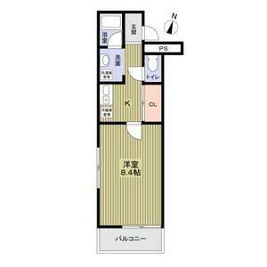寿町の完工年月(2021年11月)築の賃貸アパートの間取り