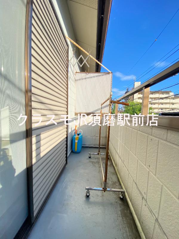 12/23 バルコニー