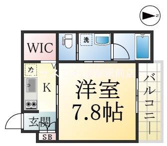 ワコーレヴィアーノ須磨行幸町の間取り