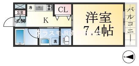ワコーレヴィアーノ須磨行幸町の間取り