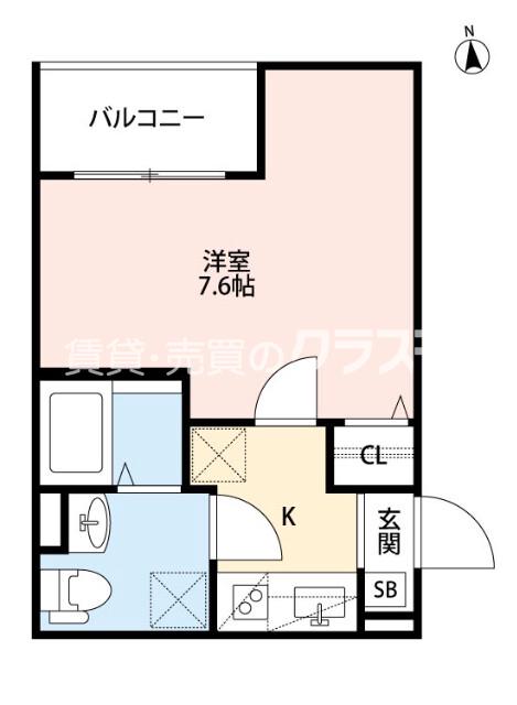 ブルーグレイス大正の間取り