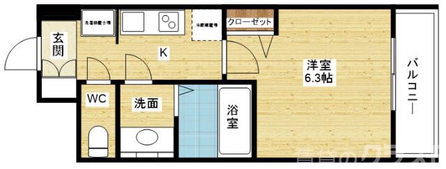 スプランディッドⅤの間取り