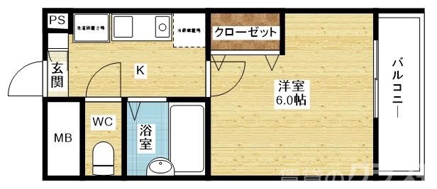 エストリーヴルの間取り