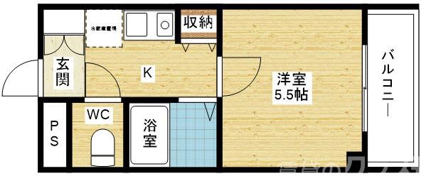 中市マンションの間取り