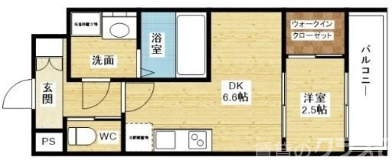 セレニテ三国プリエの間取り