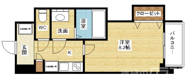 Luxe三国の間取り